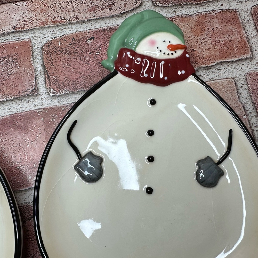 Snowman Plate - Picture 3 of 5